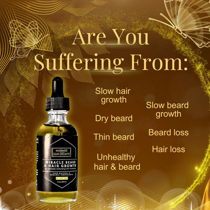 Miracle Beard & Hair Growth Oil for MEN